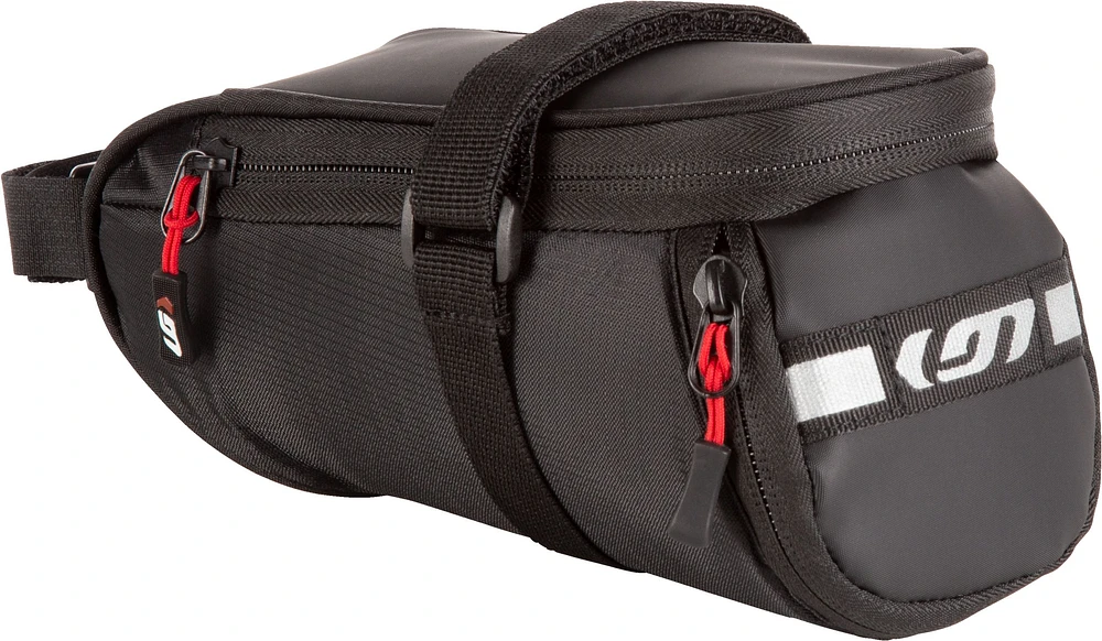 Louis Garneau Zone Mega Saddle Bike Bag Hook and Loop Straps, 1.3L