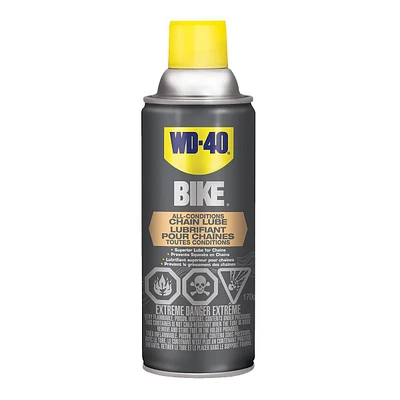 WD-40 Aerosol All Condition Bike Chain Lubricant