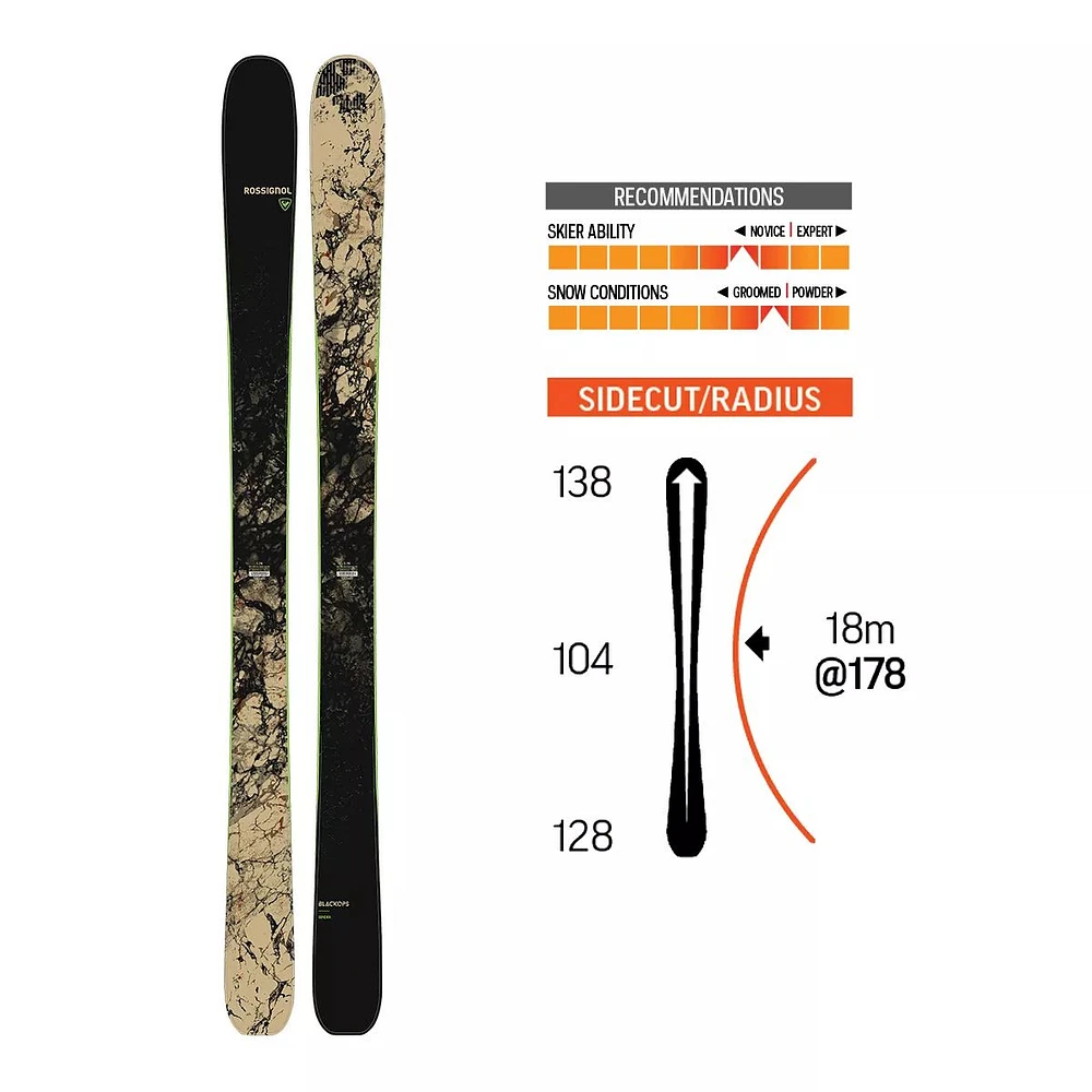 Rossignol Blackops Sender Men's Skis 2020/21