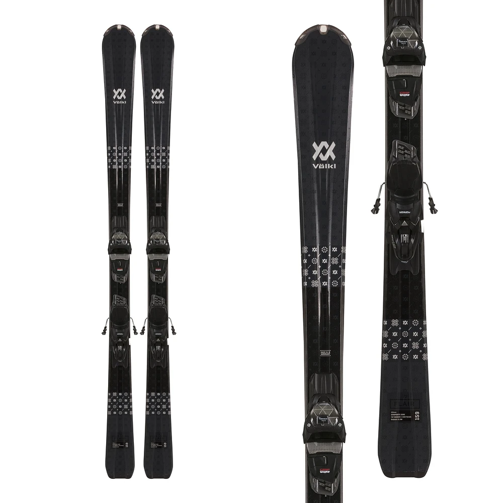 Volkl Flair 73 Women's Skis 2021/22 & vMotion9 Bindings