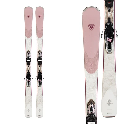 Rossignol Experience 76 Women's Skis 2021/22 & Look Xpress W 10 GW Bindings