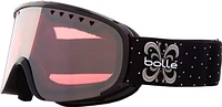 Bolle Scarlett Women's Ski & Snowboard Goggles 2019/20 - Black Night with Vermillon Gun Lens