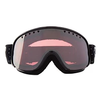 Bolle Scarlett Women's Ski & Snowboard Goggles 2019/20 - Black Night with Vermillon Gun Lens