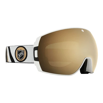 Spy Legacy Tom Wallisch Ski & Snowboard Goggles 2020/21 - HD Plus Bronze with Gold Spectra Mirror Lens + Bonus Lens