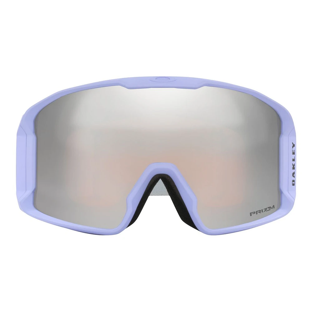 Oakley Line Miner™ L Ski & Snowboard Goggles 2021/22 - Matte White with Prizm Black Iridium Lens