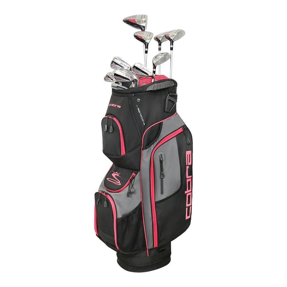 Cobra Women's XL Complete Golf Set, Graphite Shafts, Bag Included