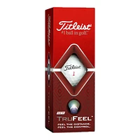 Titleist Trufeel - White Golf Balls, 12 Pack