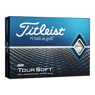 Titleist Tour Soft Golf Balls, 12 Pack