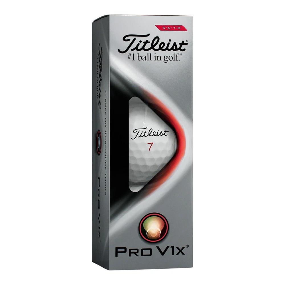 Titleist Pro V1X High # Golf Balls, 12 Pack