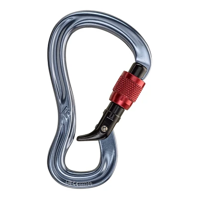 Black Diamond GridLock Screwgate Carabiner - Dark Grey