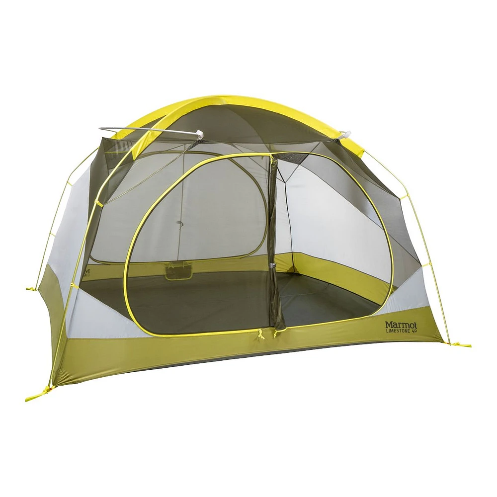 Marmot Limestone 4 Person Tent - Green Shadow / Moss