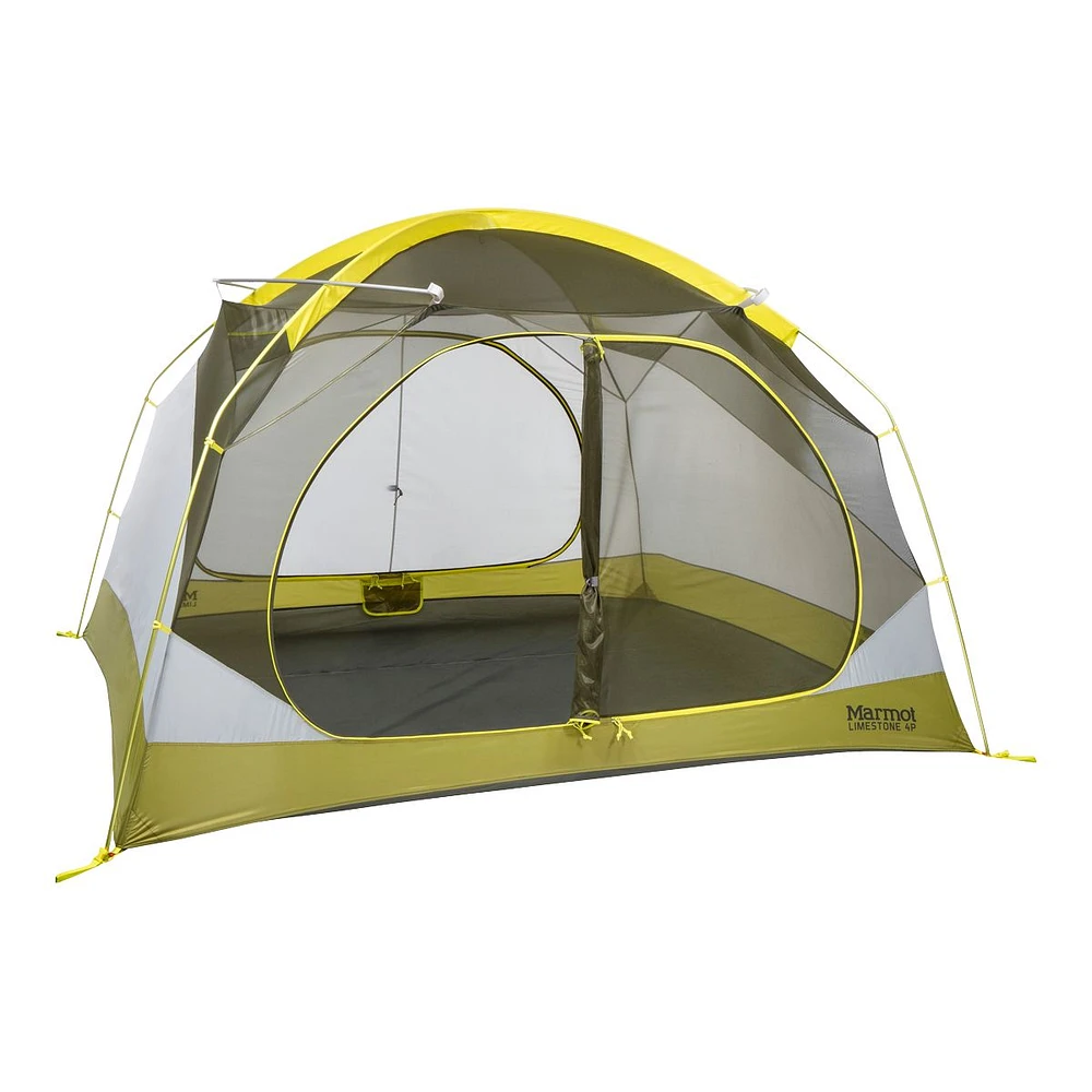 Marmot Limestone 4 Person Tent - Green Shadow / Moss