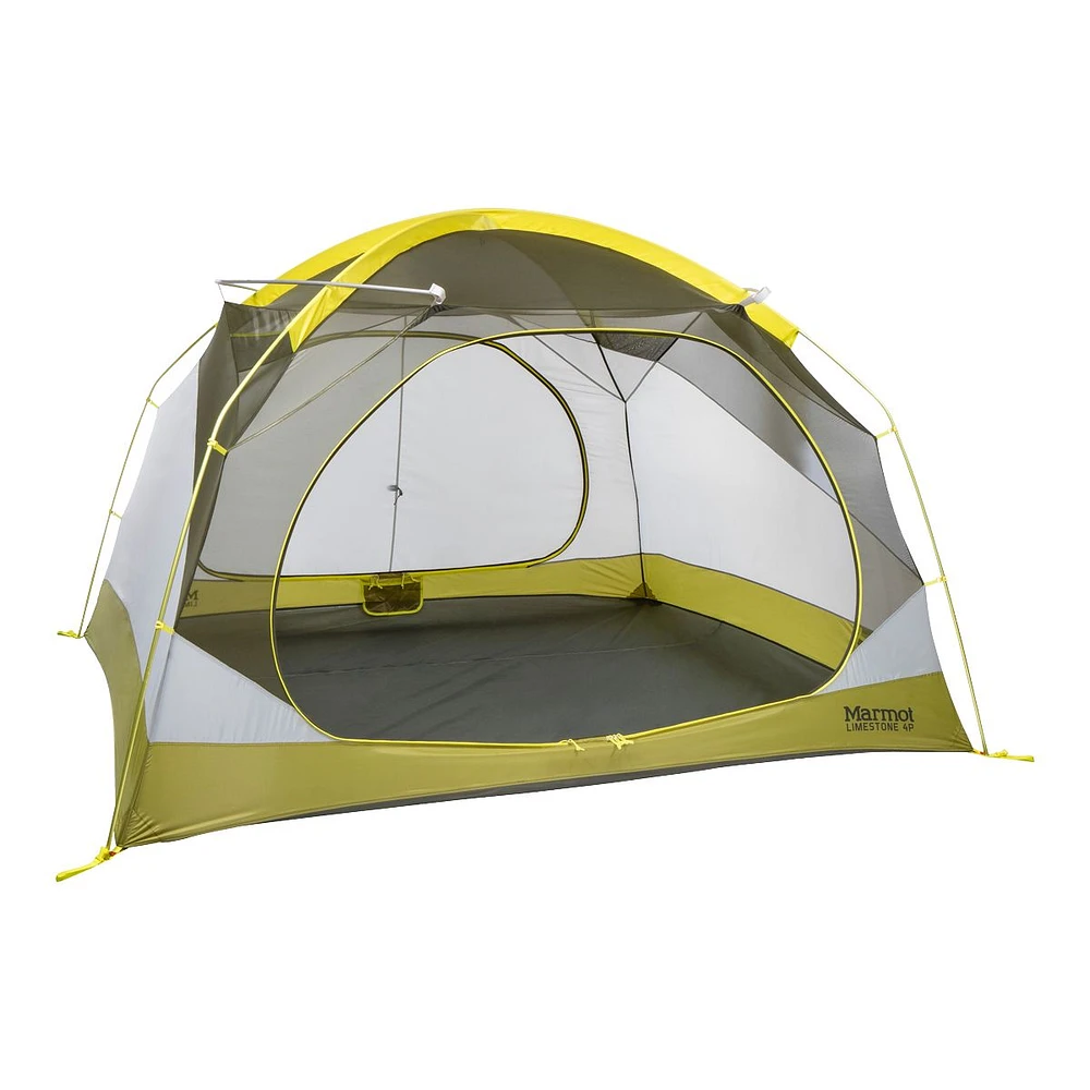 Marmot Limestone 4 Person Tent - Green Shadow / Moss