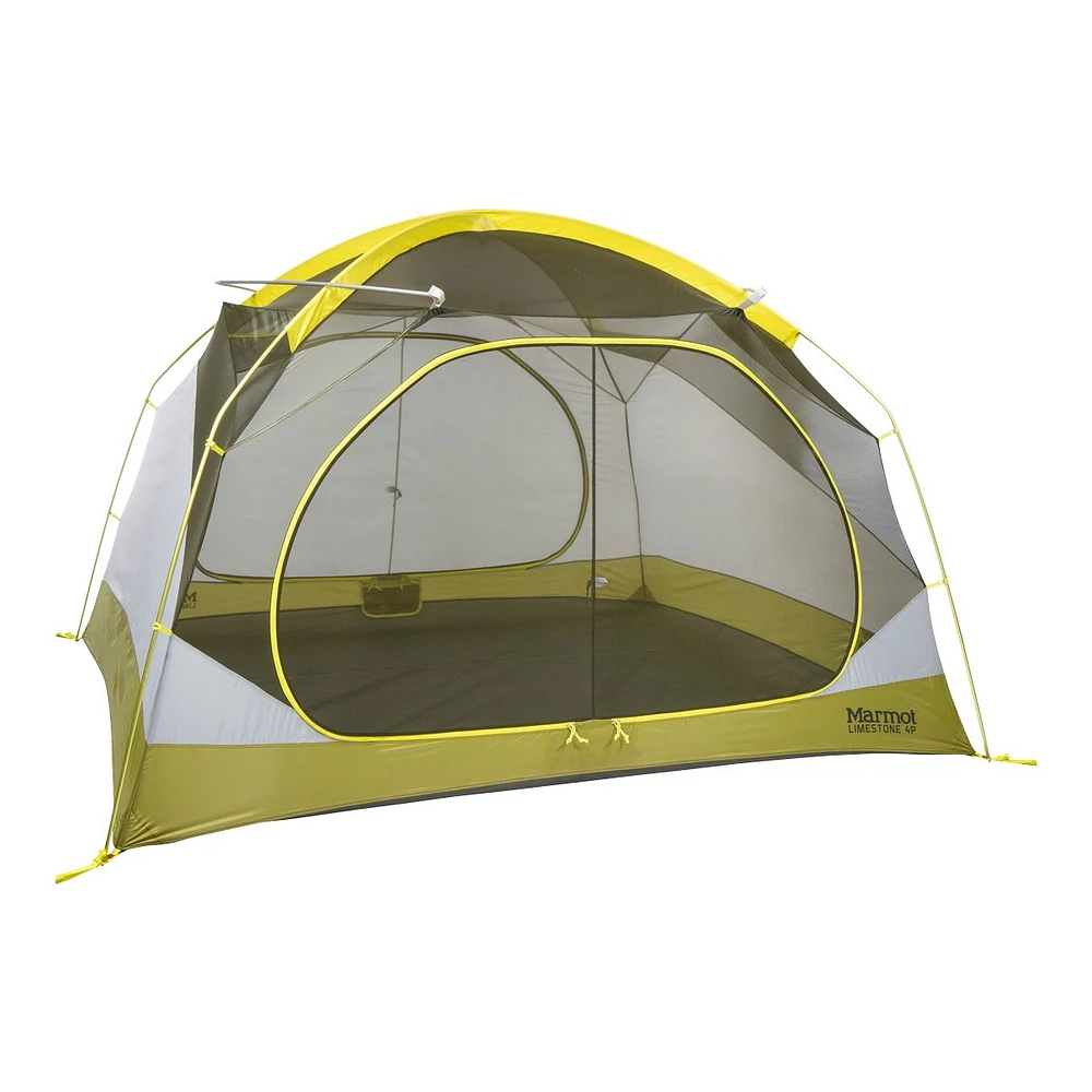 Marmot Limestone 4 Person Tent - Green Shadow / Moss