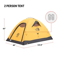 The North Face Assault Lightweight Easy-Pitch FUTURELIGHT™ Person Tent