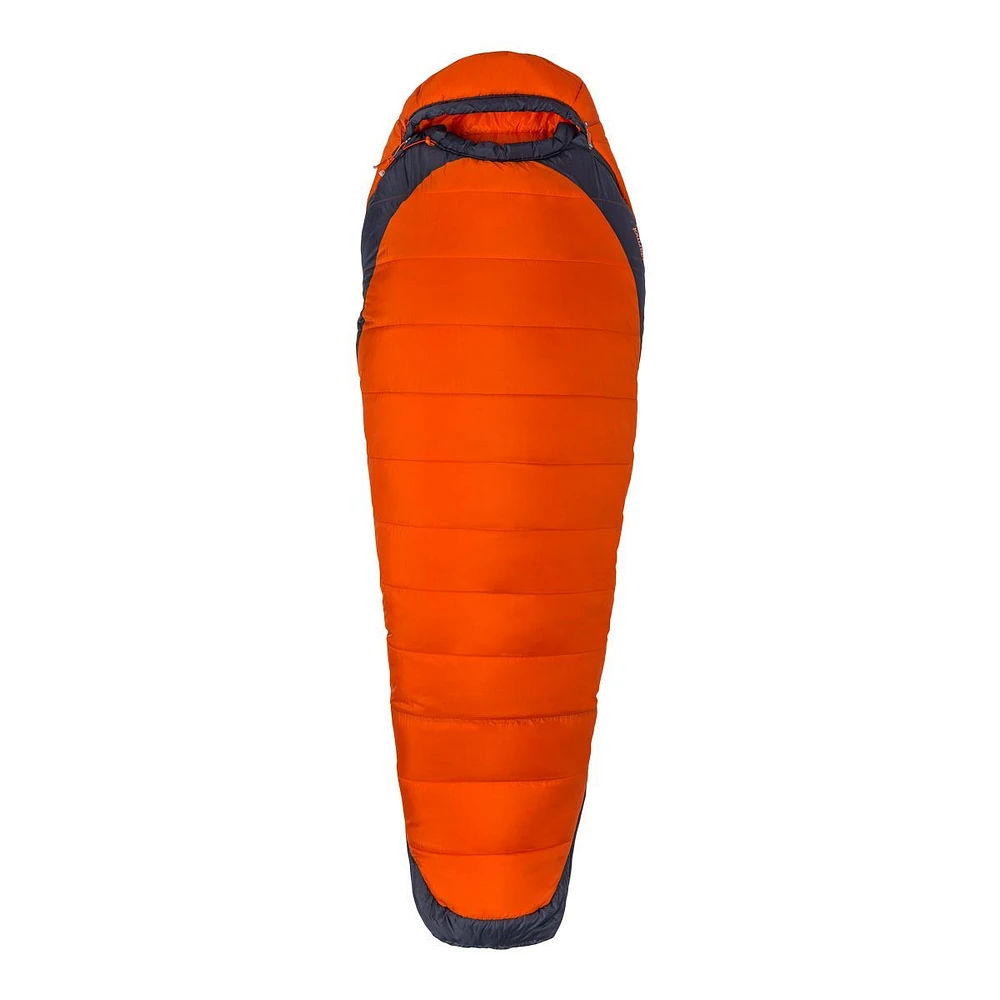 Marmot Trestles Eco Elite 0°F/-18°C Regular Sleeping Bag - Orange Haze/Dark Steel