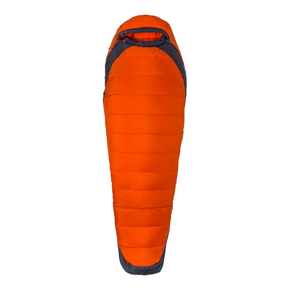 Marmot Trestles Eco Elite 0°F/-18°C Long Sleeping Bag - Orange Haze/Dark Steel