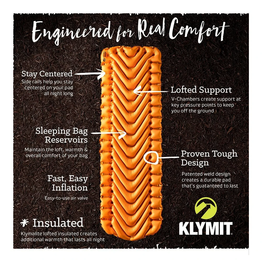 Klymit Static V Lite Insulated Sleeping Pad