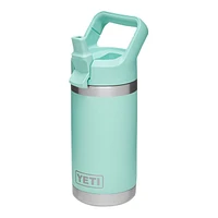 YETI Kids Rambler Jr. 12 oz Water Bottle, Straw Lid, Insulated Stainless Steel