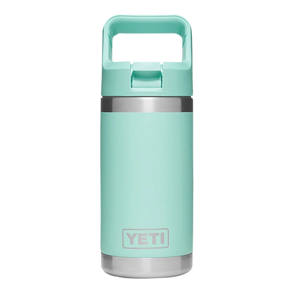 YETI Kids Rambler Jr. 12 oz Water Bottle, Straw Lid, Insulated Stainless Steel