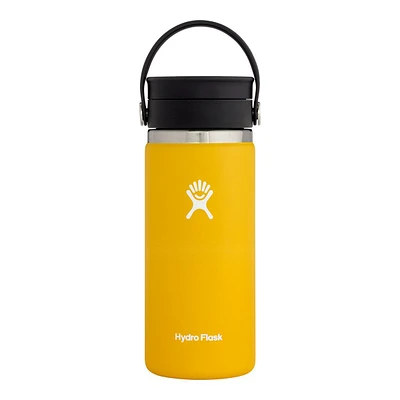 Hydroflask Wide Mouth 16 oz Mug, Sip Lid, Insulated Stainless Steel