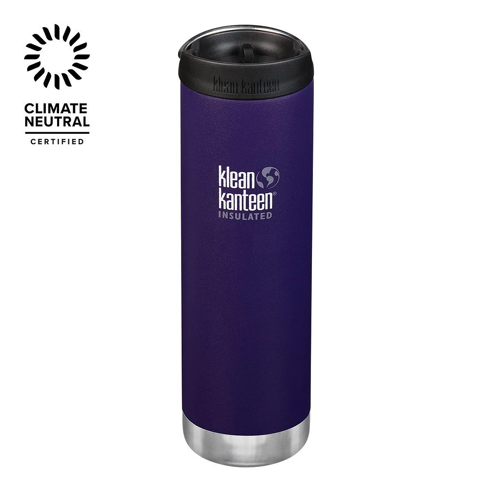 Klean Kanteen 20 oz Tumbler, Screw Cap, Insulated Stainless Steel, Chip Resistant