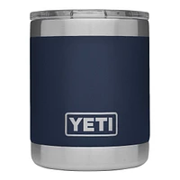 YETI Rambler Lowball 10 oz Tumbler, Sliding Lid, Insulated Stainless Steel