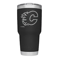 YETI Rambler Calgary Flames 30 oz Tumbler, Sliding Lid, Insulated Stainless Steel