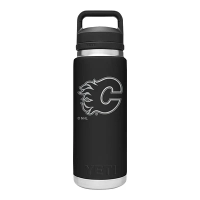 YETI Rambler Calgary Flames 26 oz Bottle with Chug Cap