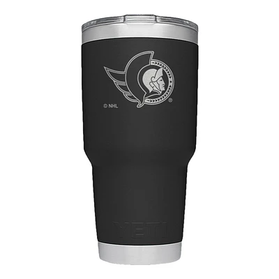 YETI Rambler Senators 30 oz Tumbler, Sliding Lid, Insulated Stainless Steel