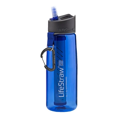 LifeStraw Go Bottle with 2-Stage Filtration - Blue