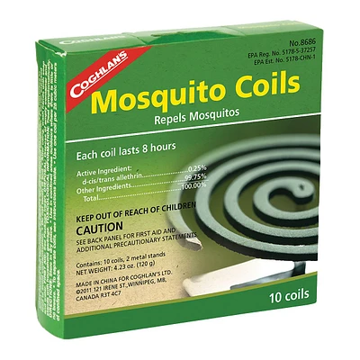 Coghlan's Mosquito Coils - 10 Pack