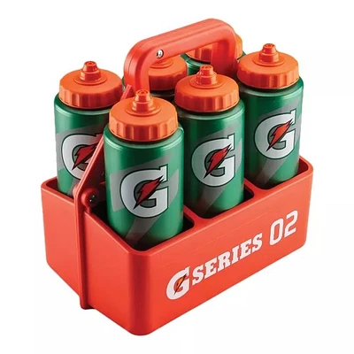 Gatorade Bottle Caddy, Plastic, Holds 6 squeeze bottles (not included)