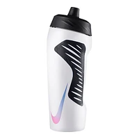 Nike Hyperfel 18 oz Water Bottle, Squeeze Top, Plastic, Leak Proof