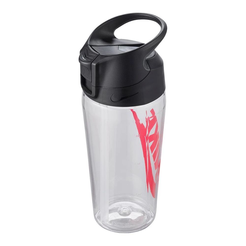 Nike Hypercharge 16 oz Water Bottle, Straw Lid, Plastic, Impact Resistant