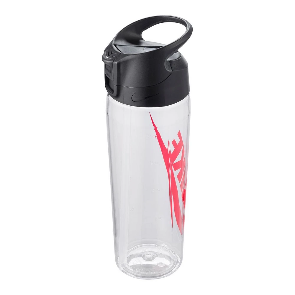 Nike TR Hypercharge oz Water Bottle, Straw Lid, Plastic