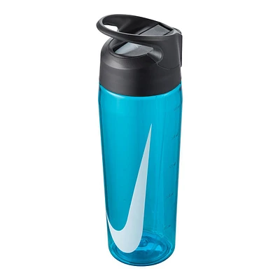 Nike TR Hypercharge 24 oz Water Bottle, Straw Lid, Plastic