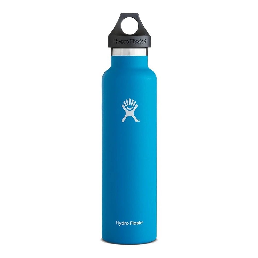 Hydro Flask Standard Mouth 24 oz Insulated Stainless Steel Water Bottle with Screw Cap