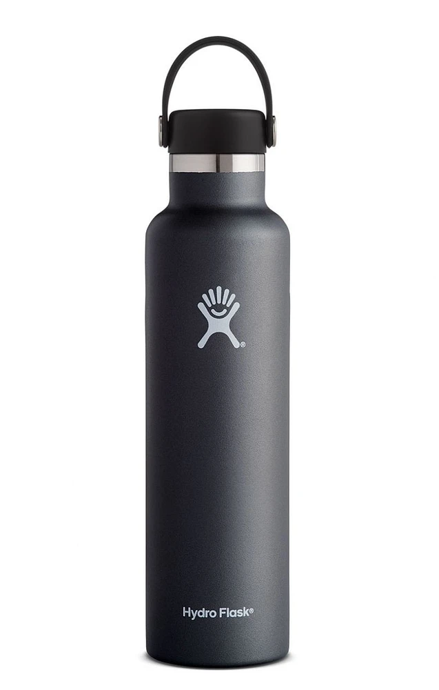 Hydro Flask Standard Mouth 21 oz Insulated Stainless Steel Water Bottle with Flex Cap