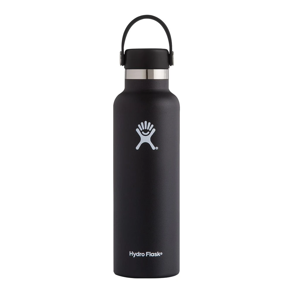 Hydro Flask Standard Mouth 21 oz Insulated Stainless Steel Water Bottle with Flex Cap