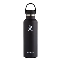 Hydro Flask Standard Mouth 21 oz Insulated Stainless Steel Water Bottle with Flex Cap