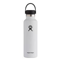 Hydro Flask Standard Mouth 21 oz Insulated Stainless Steel Water Bottle with Flex Cap