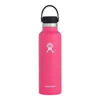 Hydro Flask Standard Mouth 21 oz Insulated Stainless Steel Water Bottle with Screw Cap