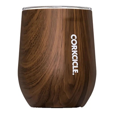 Corkcicle Stemless 12 oz Wine Tumbler, Sliding Lid