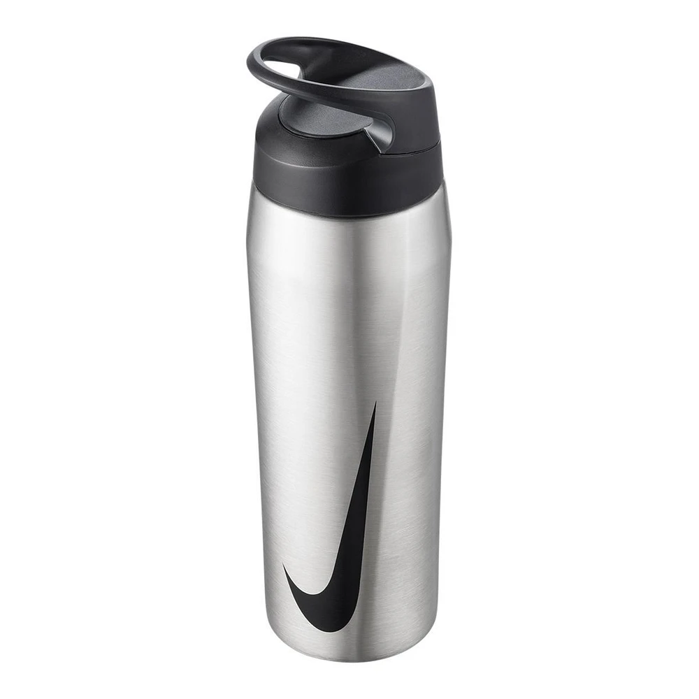 Nike Hypercharge 24 oz Water Bottle, Screw Cap, Insulated Stainless Steel, Leak Proof