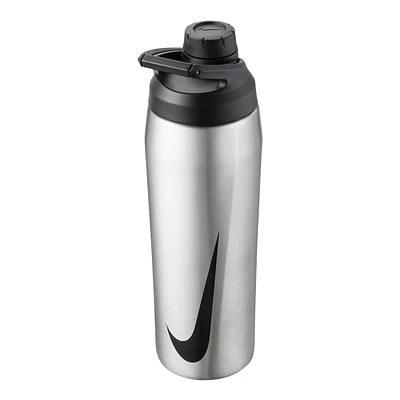 Nike Hypercharge 24 oz Water Bottle, Spout Lid, Insulated Stainless Steel, Leak Proof