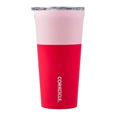 Corkcicle 16 oz Tumbler, Sliding Lid, Insulated Stainless Steel