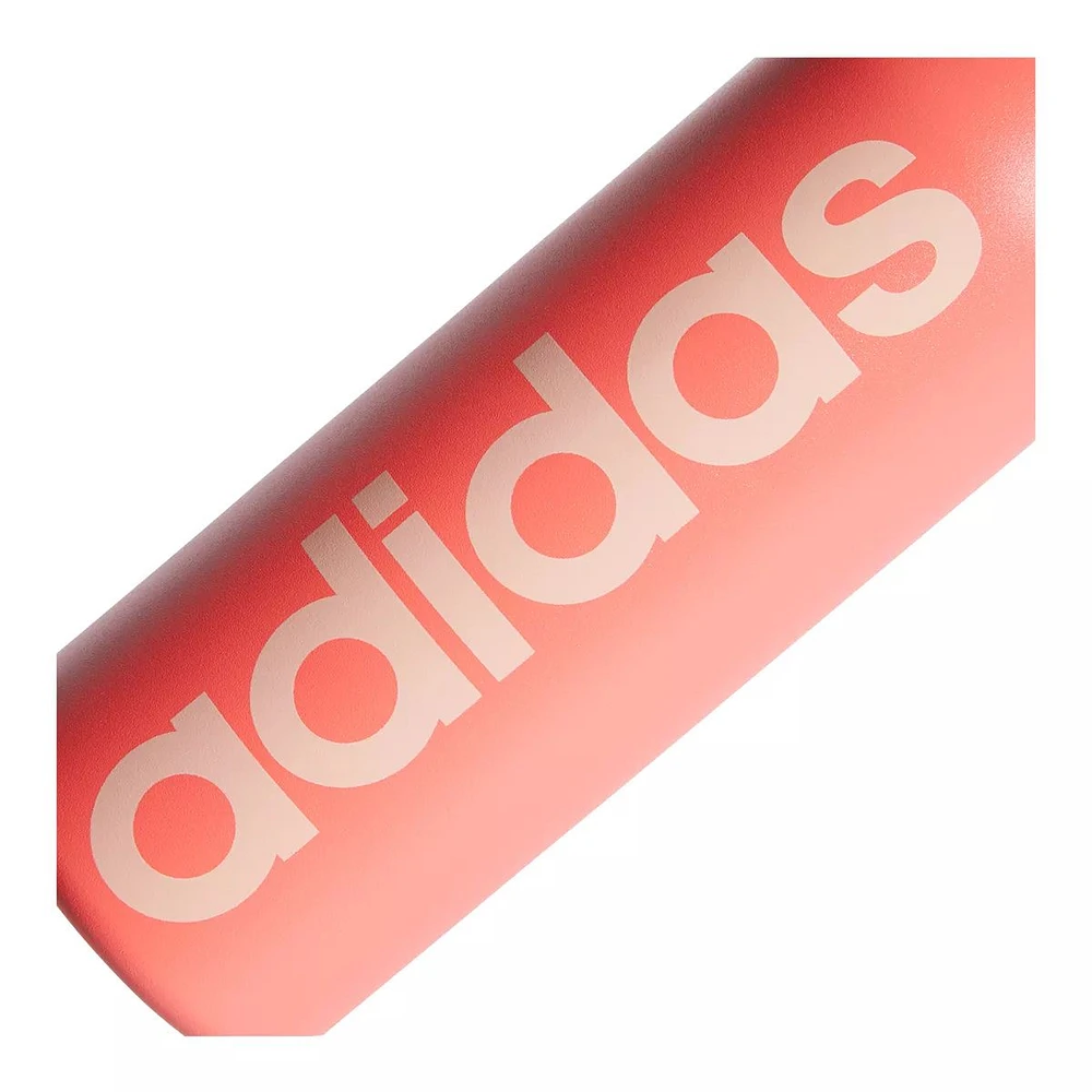 adidas 20 oz Water Bottle, Straw Lid, Insulated Stainless Steel