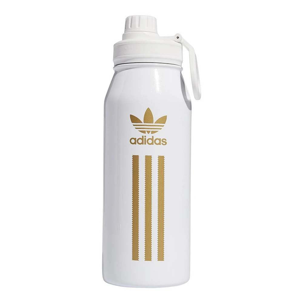 adidas Originals 32 oz Water Bottle, Spout Lid, Insulated Stainless Steel