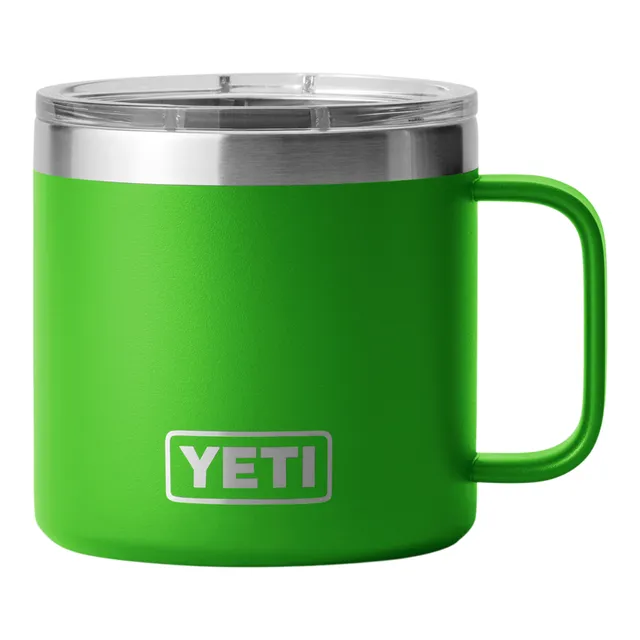 Yeti - 14 oz Rambler Mug with Magslider Lid Canopy Green